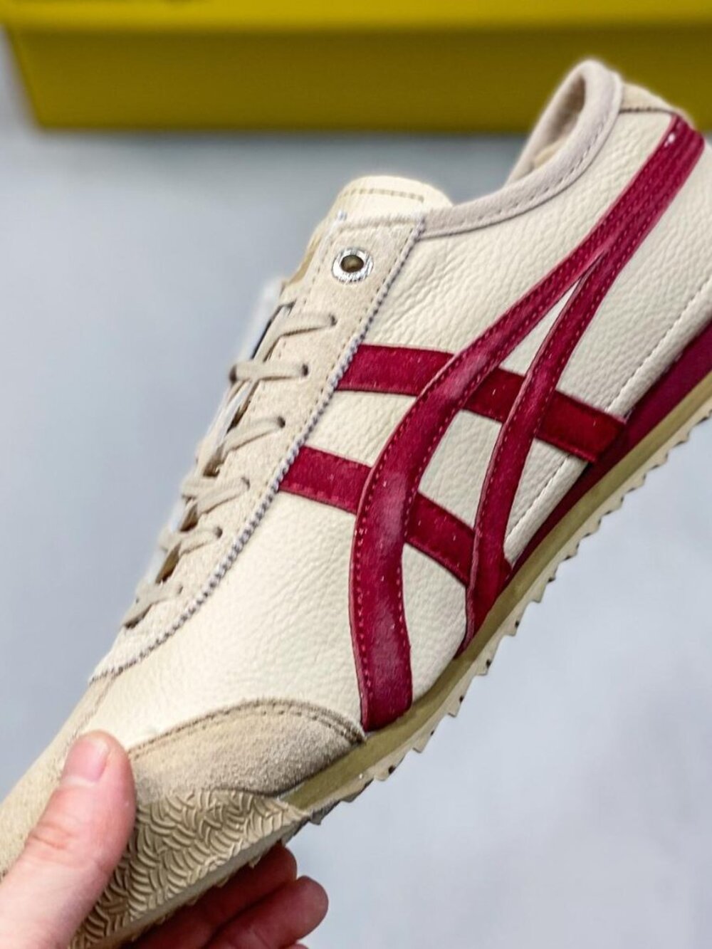 Onitsuka Tiger MEXICO 66 SD Men's Casual Sneakers – Red / White – New w/ Tags - Picture 5 of 6